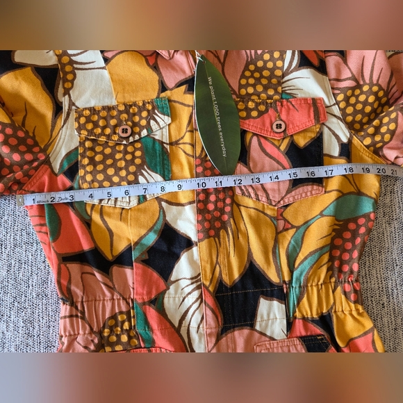 FARM Rio Multicolor Sunflower Jumpsuit - Picture 4 of 11